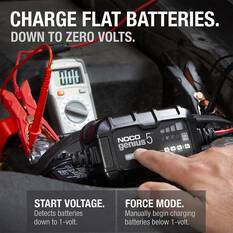 NOCO Genius 5 Battery Charger 6V/12V 5 Amp