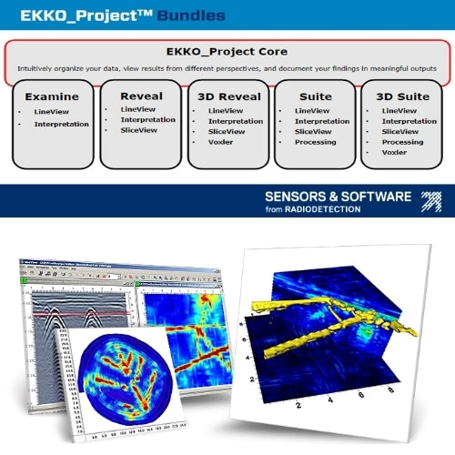 Sensors & Software LMX200 Map & Survey GPR Unit.