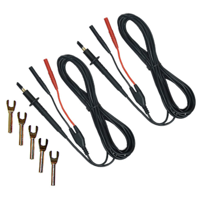 AEMC Kelvin Probes, 20 ft, 1 A, Spring-Loaded Kelvin Probes