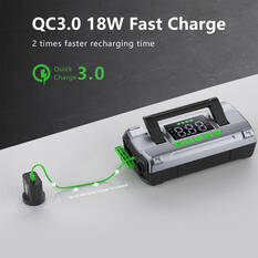 CAROSS T14 12V 2000A Smart Lithium Jump Starter With Built-in Air Compressor & 3 Mode LED Worklight