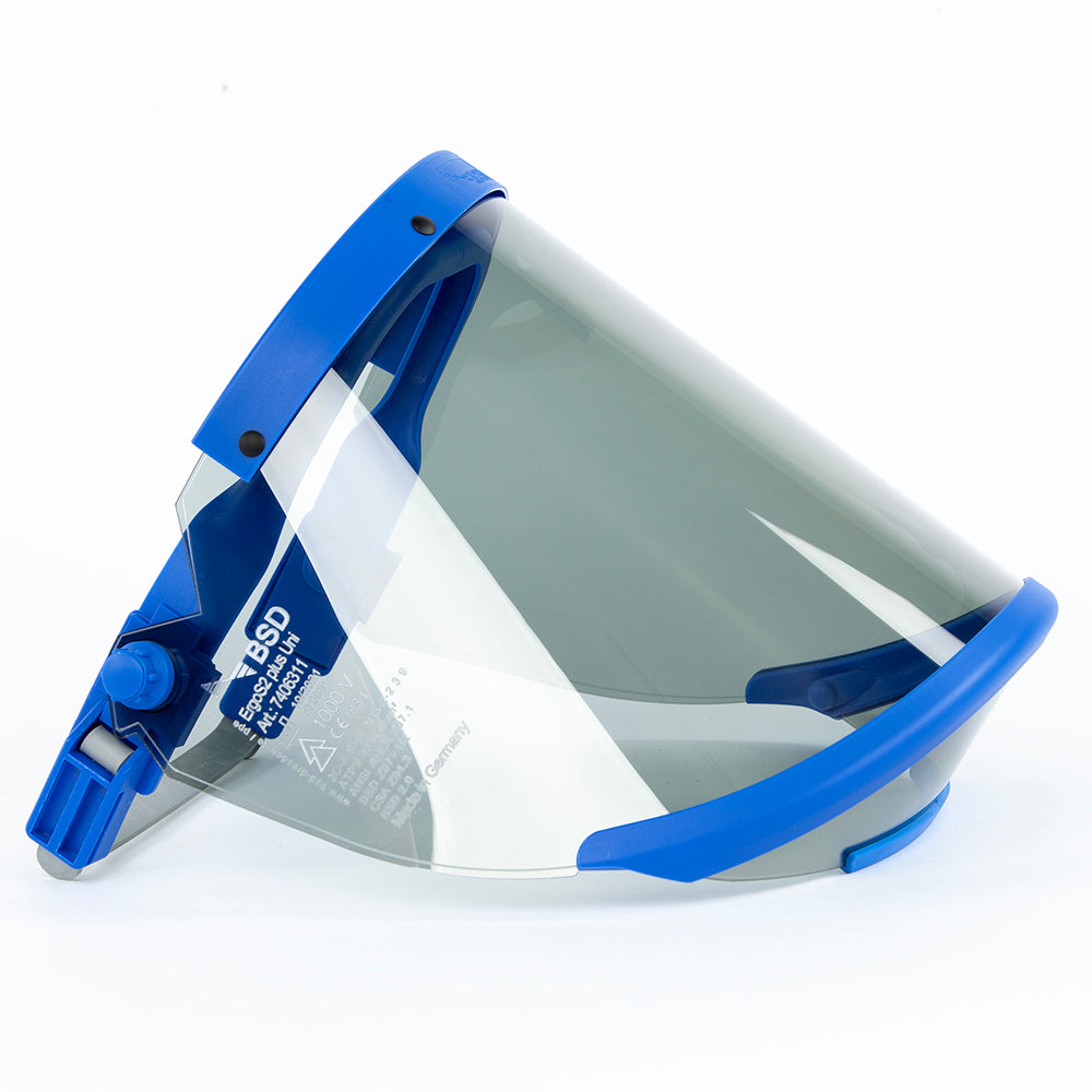 BSD Arc flash Face shield HRC2 12cal/cm2 Chin Guard – Contractor Essentials