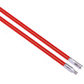 Runpotec Red Basalt Rods 2Pc 7.5mm