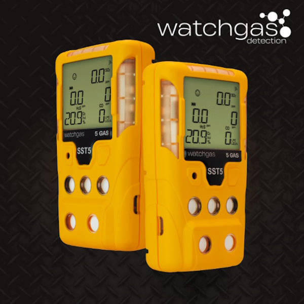 WatchGas SST5 5-Gas Detector with Sulfur Dioxide SO₂
