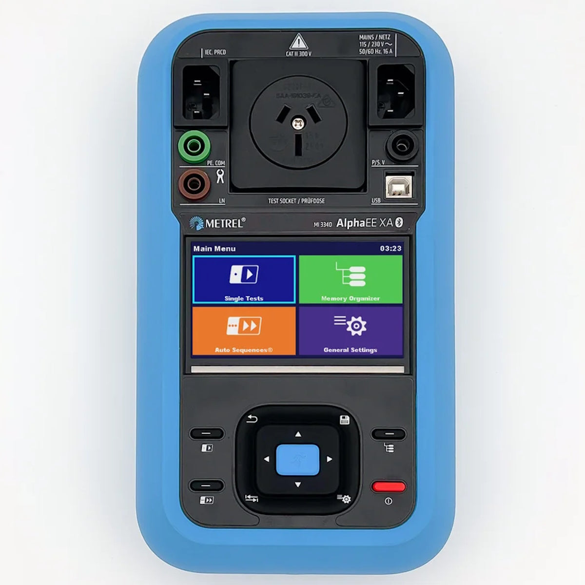 Metrel MI-3340 Alpha Pro Print Pack PAT tester