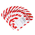 Volt Safety Lockout Tag Danger Do Not Operate 10 Pack