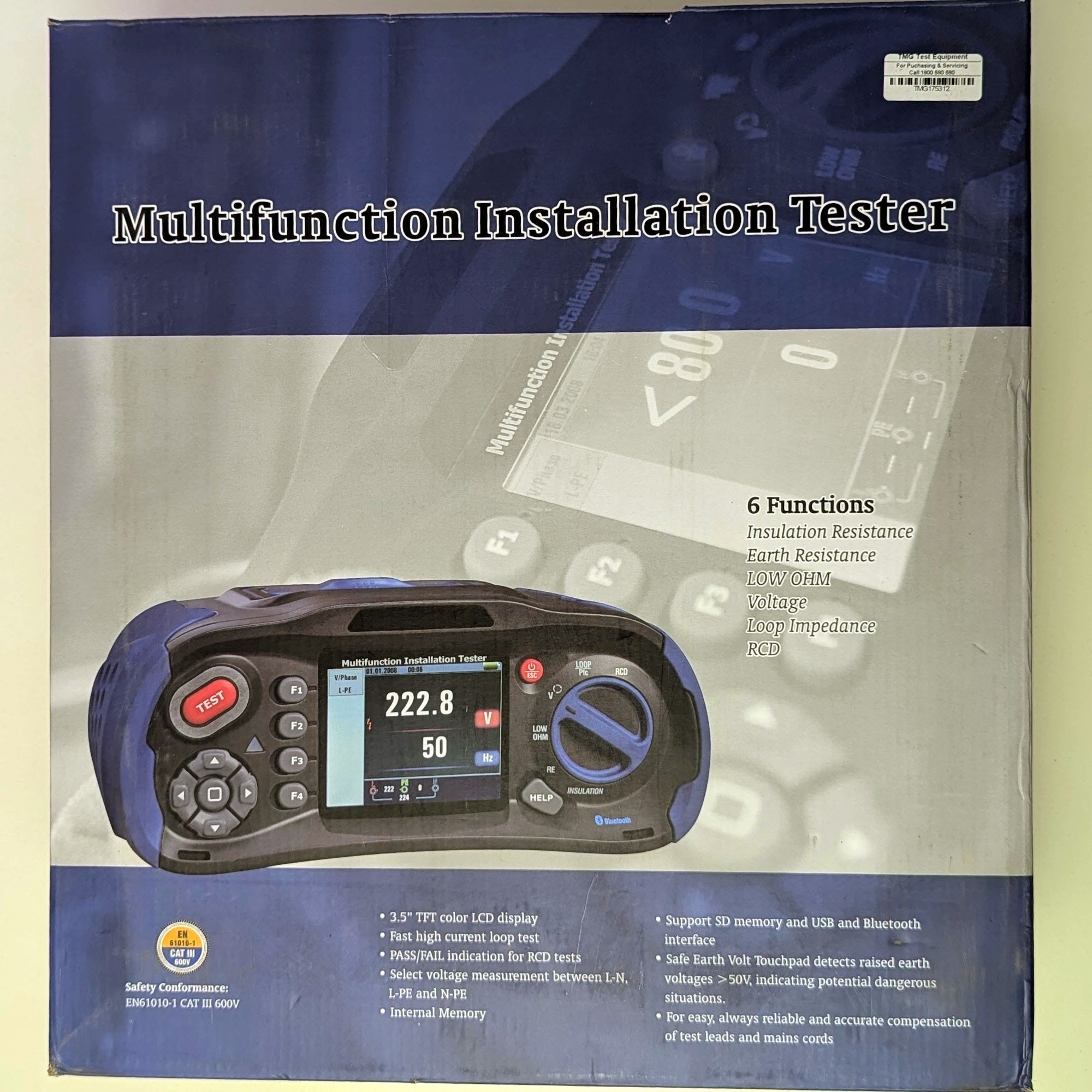 CEM DT-6650 Multifunction Installation Tester