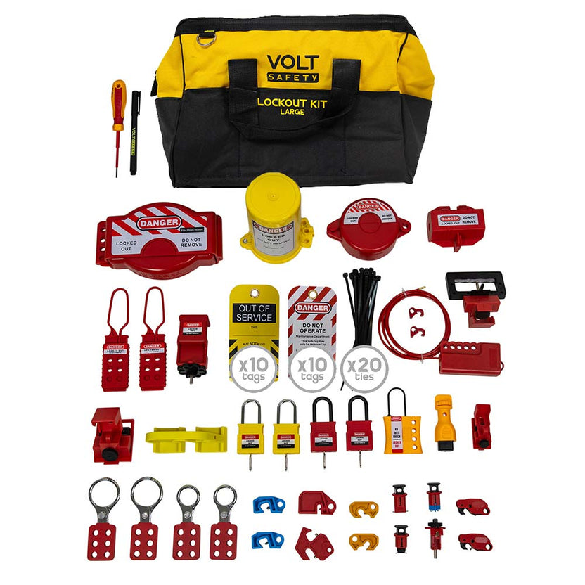 Volt Safety Lockout Kit Large | Contractor Essentials