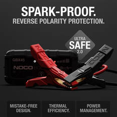 NOCO GBX45 Ultrasafe Boost X Lithium Jump Starter 1250A 12V
