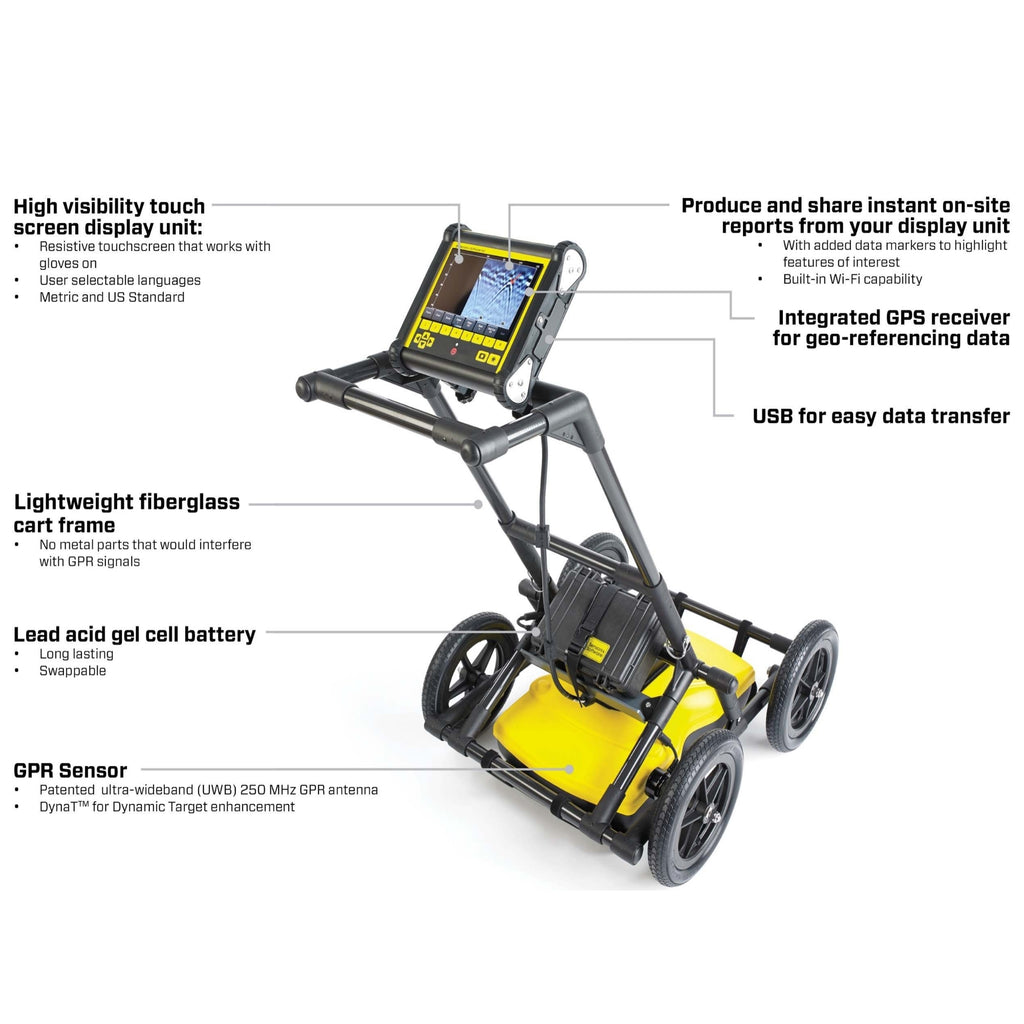 Sensors & Software LMX100 Locate & Mark GPR Unit